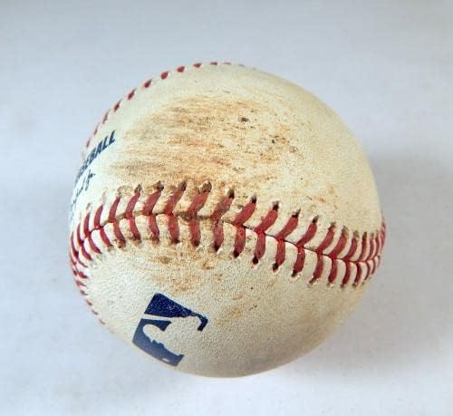 2022 Милуоки Брюэрз Маями Марлинз Използвани Бейзболни топки Аарон Ашби Aguilar - Използваните Бейзболни топки
