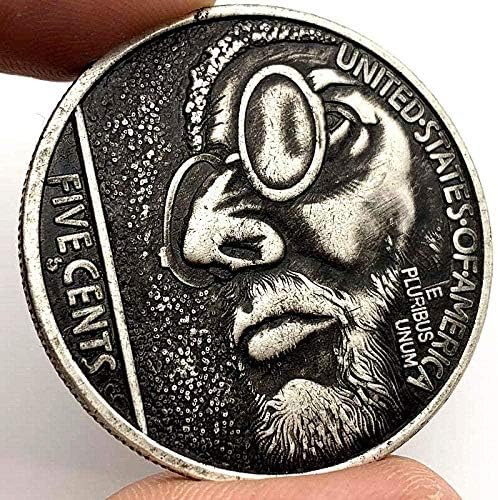 Монета на Повикване Скитник сребърно покритие Монета 1881 Копие монети Морган Подарък за Него Колекция от монети
