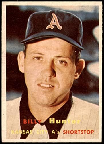 1957 Topps Baseball 207 Били Хънтър Отличен (5 от 10) за версия Mickeys Cards
