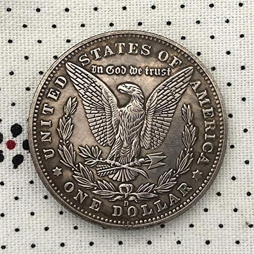 Реплика Възпоменателни Монети Монети На Съединените Щати Морган Скитник Монета 1921 Колекция Занаяти Декорация На Дома За Спомен Ръчно Изработени Подаръци