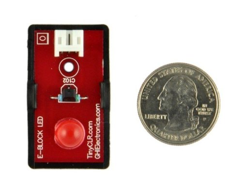 GHI 8 мм и Червена led 3-Пинов електронен блок