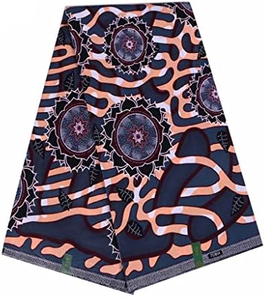 Плат с восъчен принтом MJWDP Анкара памучни восъчни тъкани 6 ярда африканска памучен плат