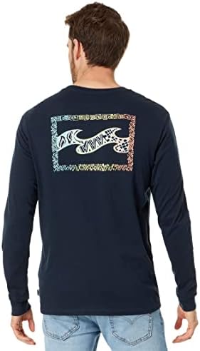 Мъжка Класическа Тениска с графичен логото на Billabong с дълъг ръкав