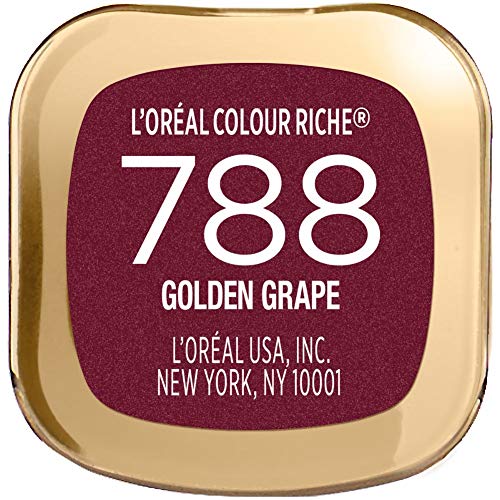 Оригиналната Крем, Овлажняващ Сатен с червило L ' Oreal Paris Makeup Colour Riche, 788 Golden Grape, 1 брой