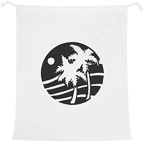 Чанта за дрехи Azeeda Палмови дървета и слънчев мотив /перални /Съхранение (LB00023643)