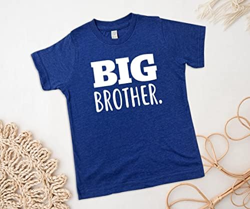Тениски Sweet Little Tees с обявяването на Старши брат, Тениски Sibling Reveal, Повишени до тениски Big Brother за малки момчета