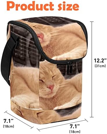 Дамски Чанта за обяд GUEROTKR, Кутия за Обяд за мъже, Мъжки Кутия за Обяд, с изображение на животно котка