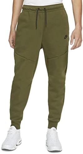 Мъжки джоггеры Nike Sportswear Tech Fleece за бягане М, Груб Зелен / Черен
