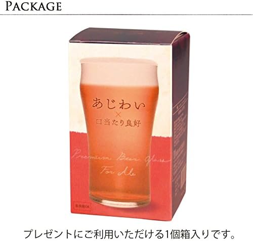 東洋佐々木ガラス Чаша за бира Toyo Sasaki Glass B-37103-JAN-P, Хортензия x Устата (продава се в калъф), Могат да се мият в съдомиялна машина, Произведено в Япония, прибл. 11,8 течни унции (325 мл), Опаковка от 60