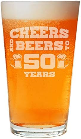 Халба бира, NeeNoNex Наздраве And Beers До 50-годишнина - Подарък за 50-та годишнина - 50th Anniversary