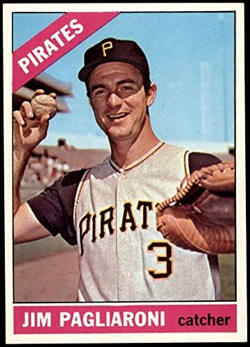 1966 Topps 33 Джим Пальярони Питсбърг Пайрэтс (Бейзболна картичка) NM/MT Пирати