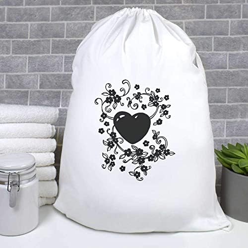 Чанта за дрехи /Измиване/за Съхранение на Azeeda 'Heart & Flowers' (LB00023265)