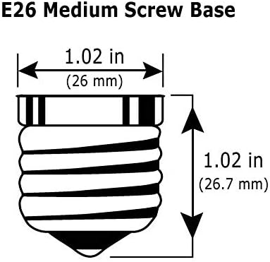 Лампа с нажежаема жичка Satco S9031 среден размер, 3,47 инча, Матово-Бяла
