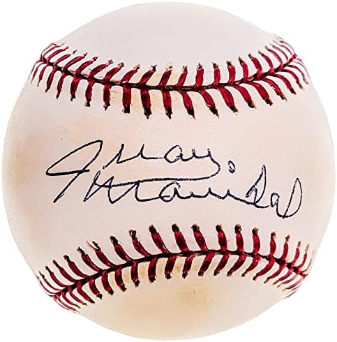 Хуан Маричаль С Автограф от Официалния Представител на MLB Бейзбол San Francisco Giants PSA/DNA H66215 - Бейзболни топки с автографи