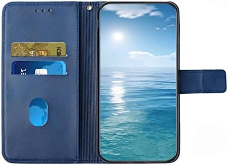 Чанта-портфейл OOPKINS за Samsung Galaxy в а23 5G, Ретро Чанта-портфейл Премиум-клас Изкуствена кожа с панти капак и Отделения за карти, Поставка с Магнитна закопчалка, устойчив на удари калъф за Samsung Galaxy в а23