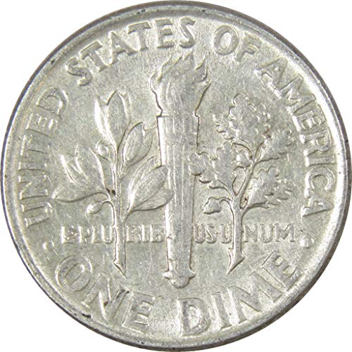 1960 Рузвелт Стотинка AH ЗА Добра монета на САЩ от 90% Сребро и 10 карата, са подбрани