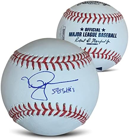 Бейзболни Топки с автограф на Марк Макгвайра, Подписани MLB, 583 НАЧАЛО-РАНАТА JSA COA с UV-калъф - Бейзболни Топки с автографи