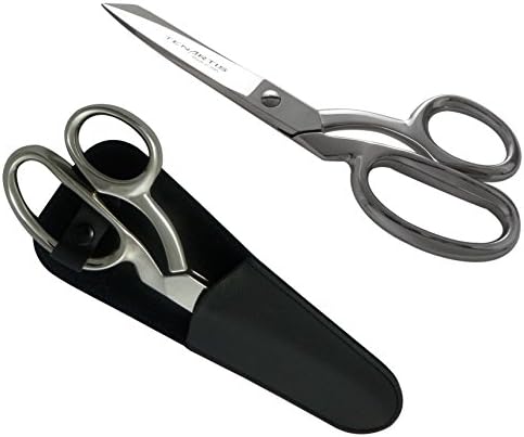 Ножици за шиене на плат с дължина 8 см, Портновские, с Черни Ножнами - Tenartis 363 Произведено в Италия