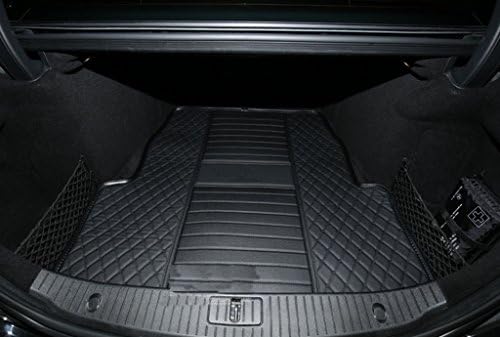 Eppar Нова Предпазна подложка за задния багажник, 1 бр. за Mercedes Benz S-Class (W222) 2014-2017 S300 S350 S400 S500 S600 (Заден багажник с хладилник, червен + черен)