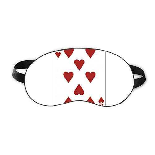 Сърцето 8 Карти за игра, Модел Sleep Eye Shield Мека Нощна Превръзка На очите Сянка на Кутията
