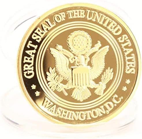 Централното Разузнавателно управление на САЩ Златна Монета на Едро Монети От Чисто Злато С Покритие CIA Challenge Coin 403 mm Военна Метална Монета за Събиране на Копия Подаръци