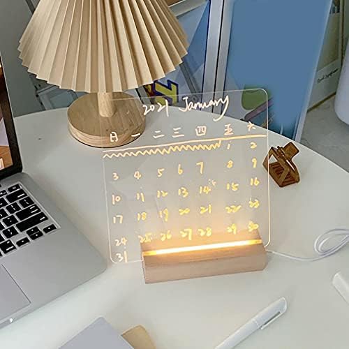 AOOF 3D Led нощна светлина Дървена Led Основата на Лампата USB Кабел Превключвател САМ Нощно База от 15 см Дължина Акрилна Дървена Основа Лампа Бял/Топло Светлина warmlight