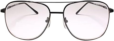 Квадратна Черна Дограма Класически Реколта Бифокални Очила за четене 80-90-те години 3.25