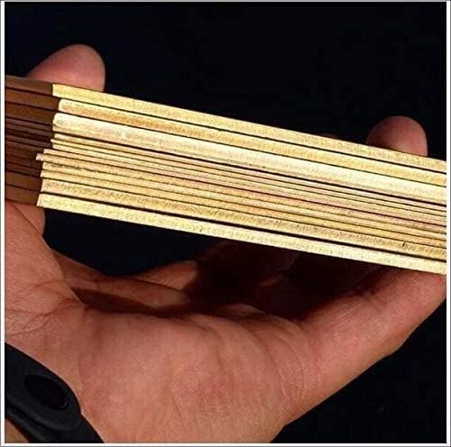 NIANXINN Метална Тонколистовая фолио табела Мед метален лист Фолио плоча 2.5 мм x 100 X 100 мм, Нарязани листове медна метална плоча (Размер: 100 mm x 100 mm x 3 mm)