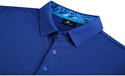 Мъжки Ризи за Голф V VALANCH с Къс Ръкав, Абсорбиращи Влагата Polo Ризи с Принтом, Спортни Стаи Ризи