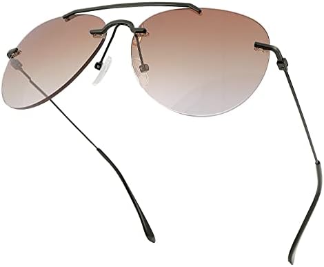 Vepiant 2 Двойки Бифокальных Очила За Четене UV400 Защита от Външни Слънчеви Очила Слънчеви Читатели Нюанси на Анти-Синя Светлина за Мъже Жени