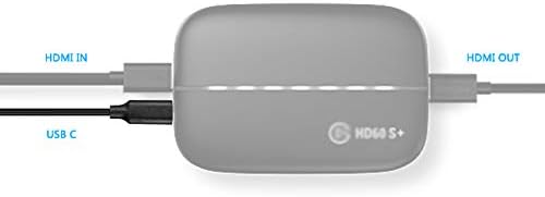 USB кабел HD60 S, USB-C Тип C Зарядно Устройство За Синхронизация на данни, захранващ Кабел, който е Съвместим за Elgato Game Capture HD60 S / 4K60 S + Stream & Record